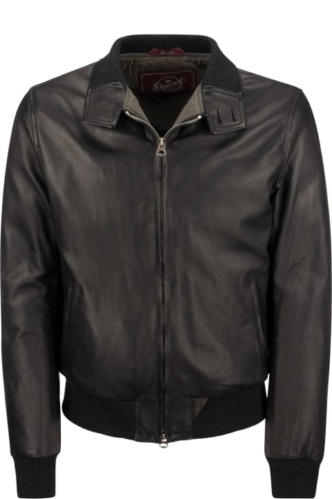 メンズ新着アイテム Stewart Colorado - Padded Leather Jacket