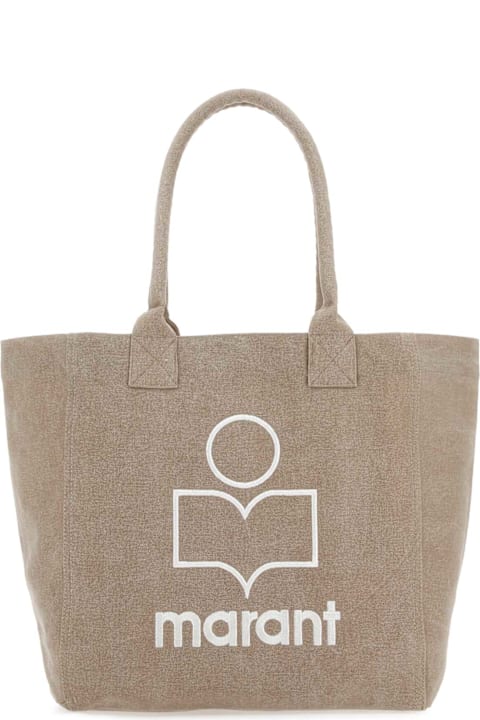 Isabel Marant for Women Isabel Marant Cappuccino Cotton Small Yenky Shopping Bag
