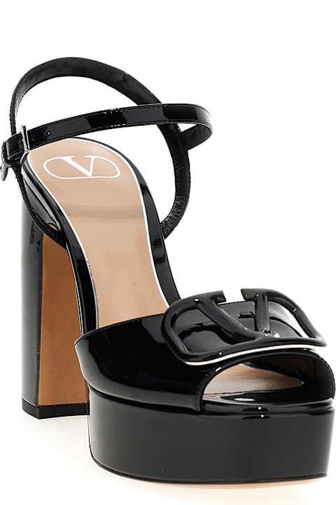 الصنادل لـ السيدات Valentino Garavani Valentino Garavani 'vlogo' Sandals