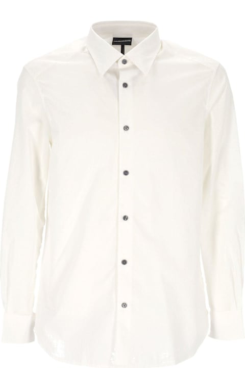 Homeware Emporio Armani Button-up Long-sleeved Shirt