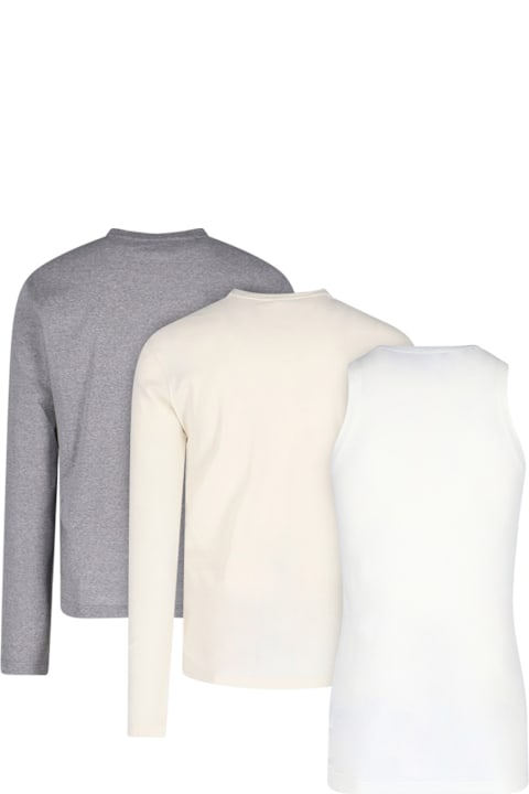 Jil Sander for Men Jil Sander Set Of 2 T-shirts And Tank Top