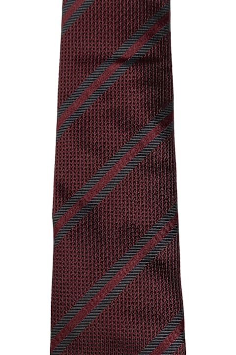 Dolce & Gabbana Ties for Men Dolce & Gabbana Stripe Printed Tie