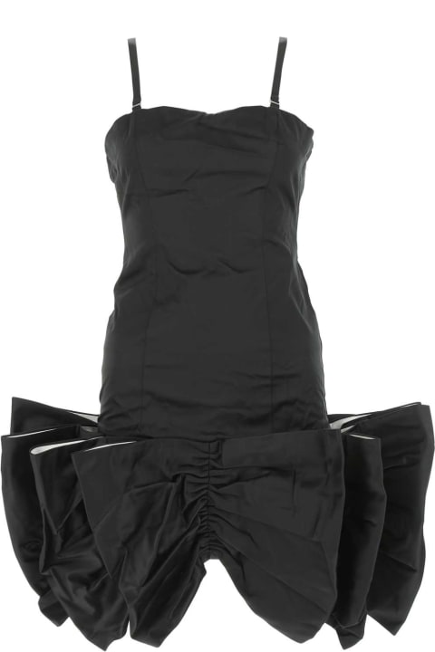 Rotate by Birger Christensen Dresses for Women Rotate by Birger Christensen Black Polyester Leiza Mini Dress