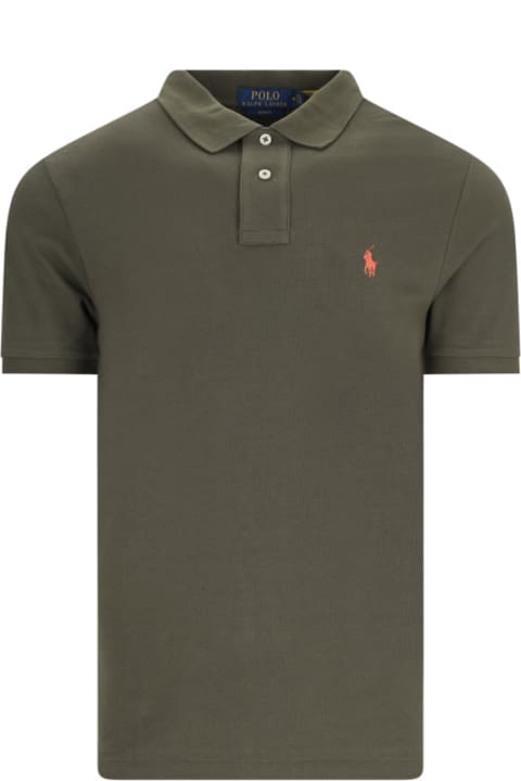 Homeware Polo Ralph Lauren Logo Embroidery Polo Shirt