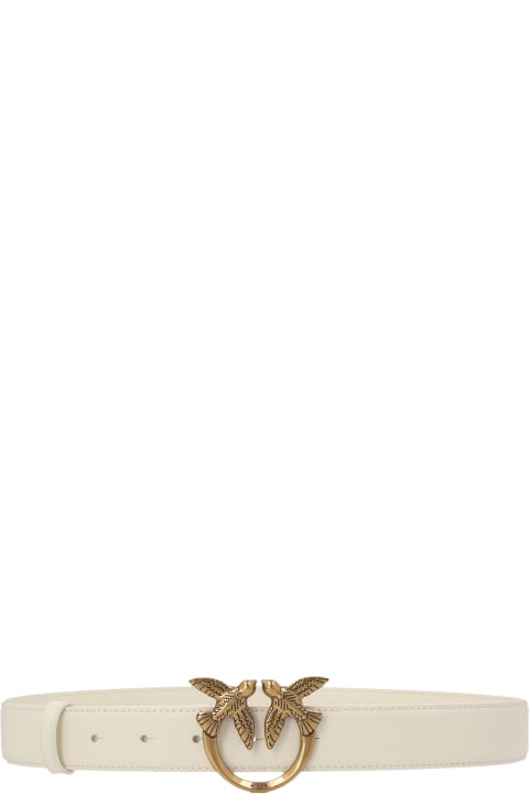 インテリア Pinko Belt "love Berry" In Soft Leather