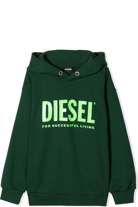أدوات منزلية Diesel Logo Over Felpa