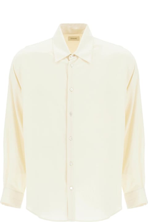 Lemaire for Men Lemaire Loose Fit Wool Blend Shirt