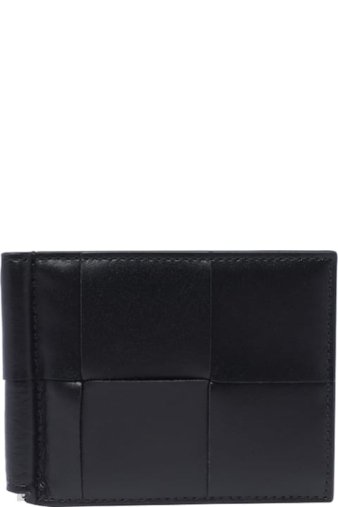 إكسسوارات لـ القسم الرجالي Bottega Veneta Cassette Bill Clip Wallet