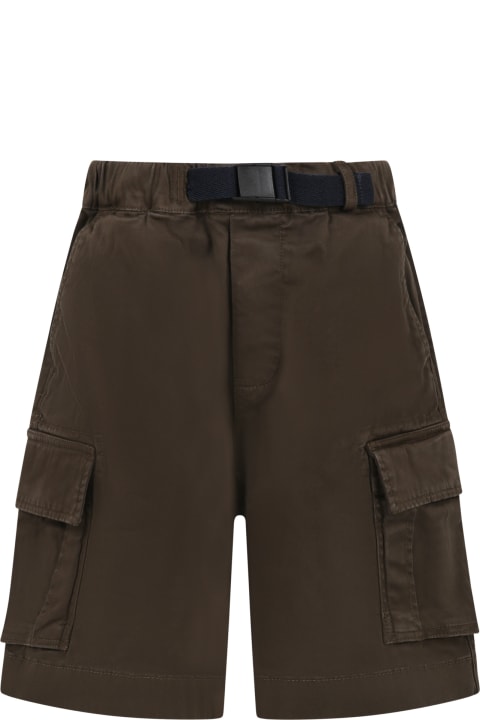 Woolrich ملابس تحتية لـ أولاد Woolrich Green Shorts For Boy