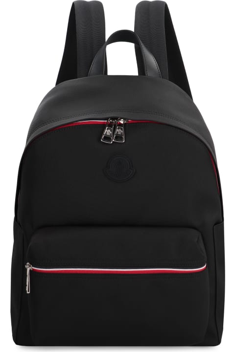 Moncler for Men Moncler New Pierrick Leather Details Nylon Backpack