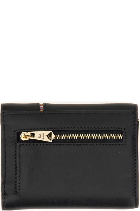 Paul Smith Wallets for Women Paul Smith Tri-fold Leather Wallet