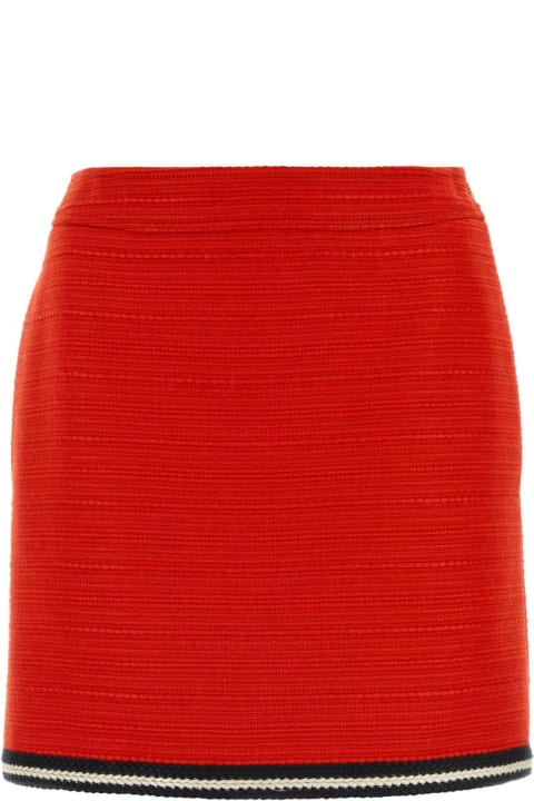 Gucci Skirts for Women Gucci Red Tweed Skirt