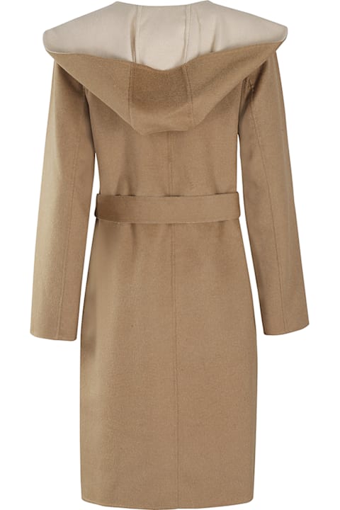 MICHAEL Michael Kors Coats & Jackets for Women MICHAEL Michael Kors Hooded Wool Wrap Coat