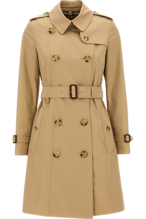 Coats & Jackets for Women Burberry Medium 'heritage Chelsea' Trench Coat