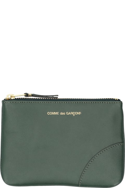 メンズ Comme des Garçons Walletのバッグ Comme des Garçons Wallet Xsmall Classic Leather Pouch
