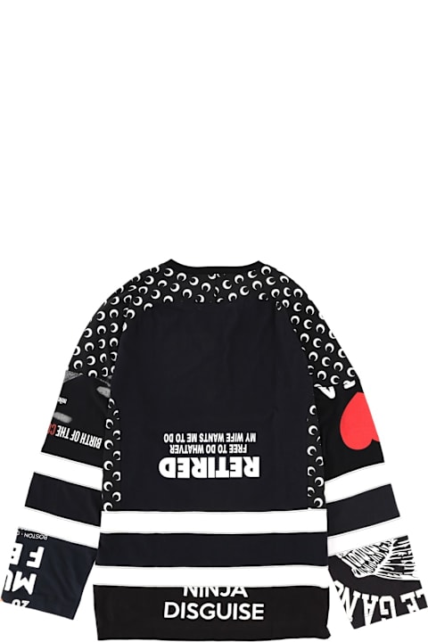 Marine Serre for Kids Marine Serre "upcycle Graphic" Field Hockey T-shirt