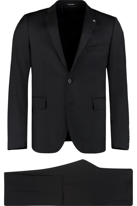 Tagliatore Suits for Men Tagliatore Virgin Wool Two-piece Suit
