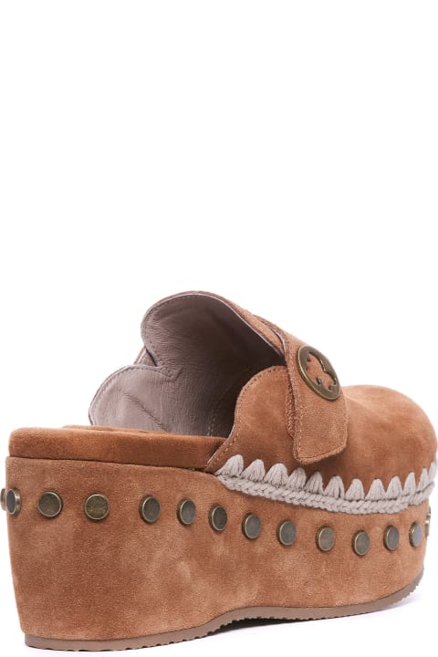 Mou Clog Plain Suede