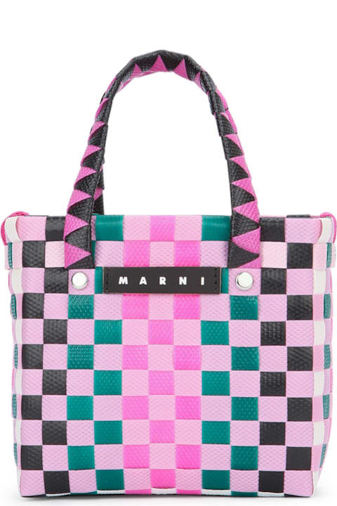 Marni for Kids Marni Mw55f Micro Basket Bag With Strap