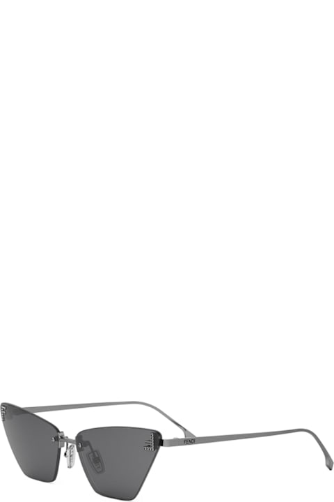 Fendi Eyewear Eyewear for Women Fendi Eyewear Fendi Fe4160us Fendi First Crystal 14a Argento Sunglasses
