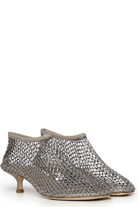 Christopher Esber Minette Mesh Pumps With Crystals