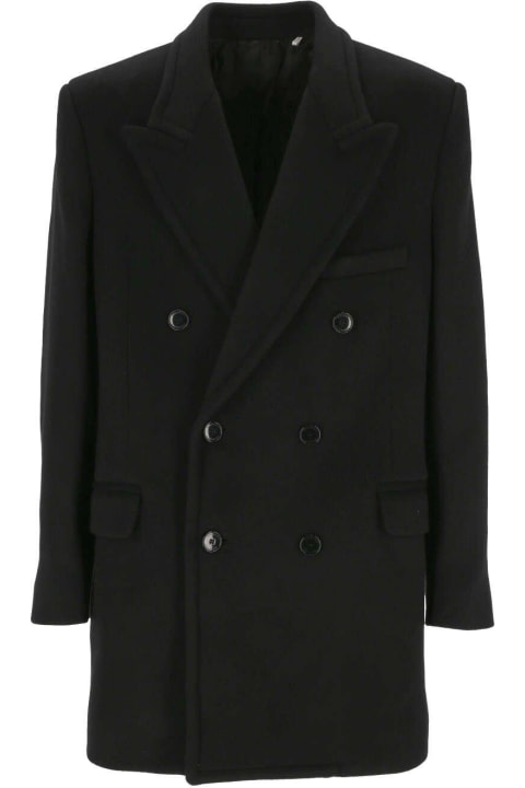 Isabel Marant Coats & Jackets for Men Isabel Marant Double-breasted Straight Hem Coat