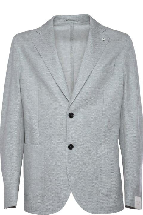 L.B.M. 1911 Coats & Jackets for Men L.B.M. 1911 Gray Blazer