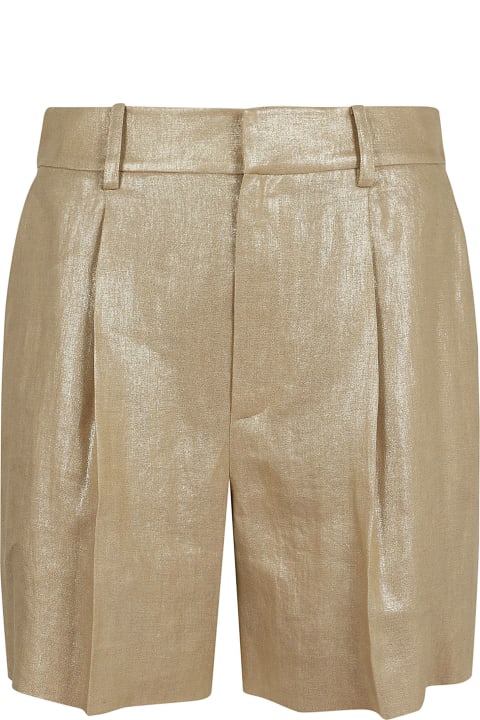 Ralph Lauren Pants & Shorts for Women Ralph Lauren Beverleigh Foiled Linen Short