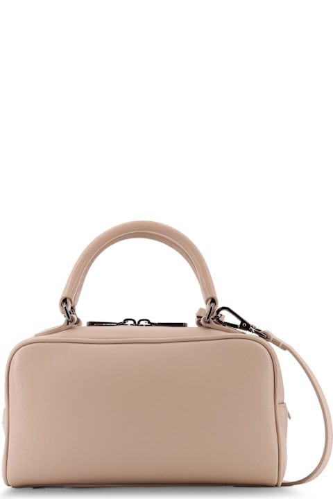 Brunello Cucinelli Boston Explorer Small Leather Crossbody Bag