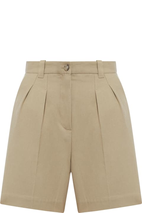 A.P.C. for Women A.P.C. Cotton And Linen Shorts