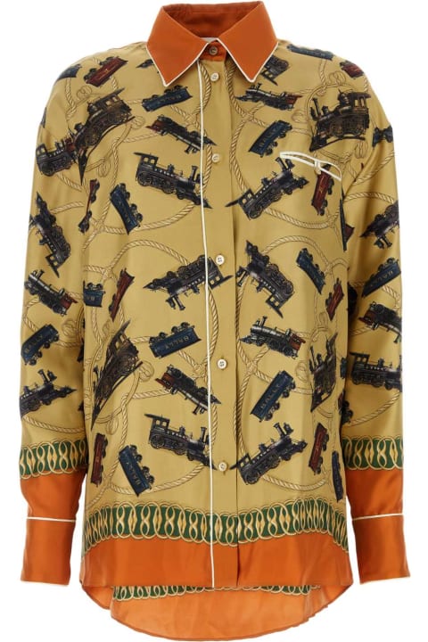 Bally Clothing for Women Bally Printed Silk Shirt