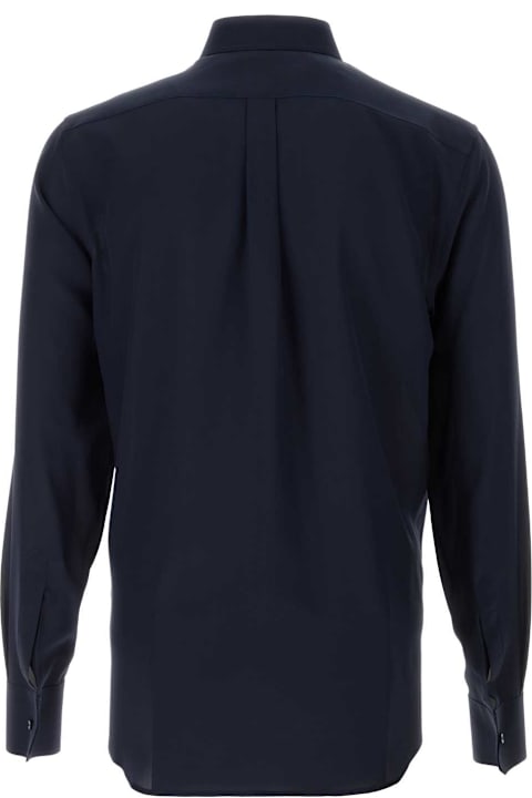 Homeware Dolce & Gabbana Blue Crepe Shirt