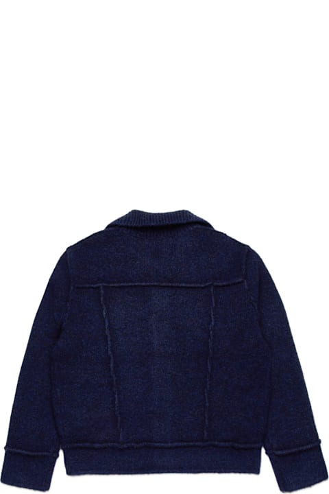 Dsquared2 for Kids Dsquared2 Flap Pocket Knitted Jacket