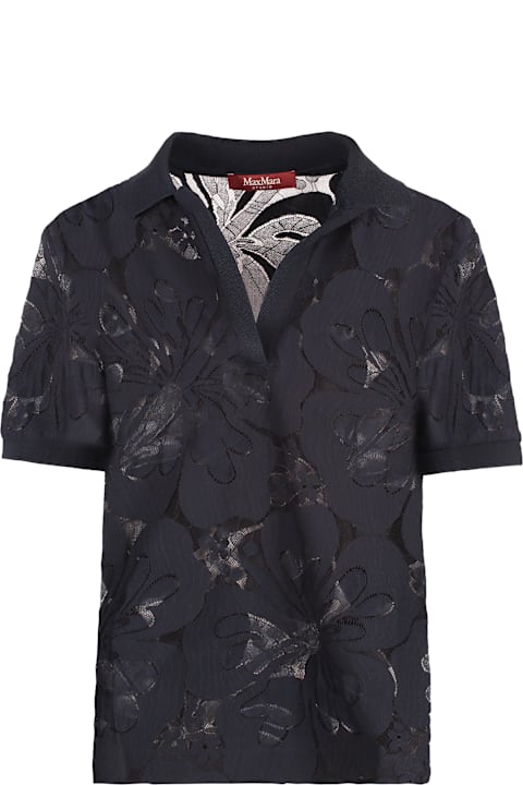 Topwear for Women Max Mara Studio Romeo Lace Polo
