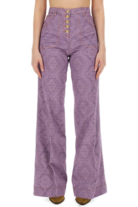 Etro Pants & Shorts for Women Etro Flare Fit Jeans