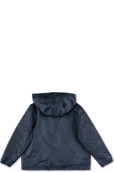 Coats & Jackets for Boys Fendi Fendi Giacca Reversibile In Nylon Con Cappuccio Bambino