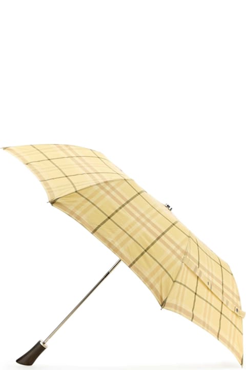 مظلات لـ القسم الرجالي Burberry Printed Fabric Umbrella