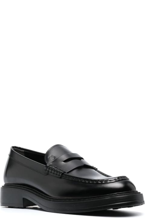 Tod's Laced Shoes for Men Tod's Logo Slip-on Derby Shoes