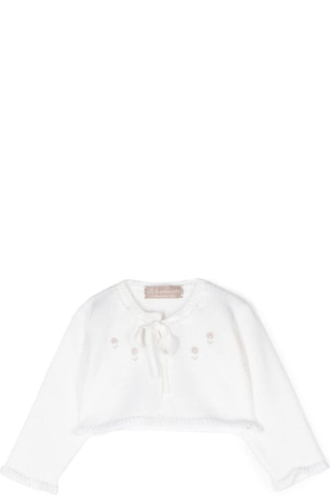 Topwear for Baby Girls La stupenderia La Stupenderia Sweaters White