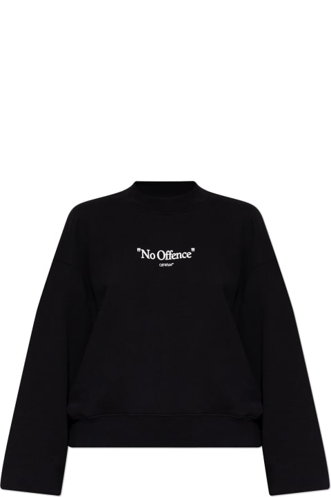 Fleeces & Tracksuits for Women Off-White Sweatshirt With Logo