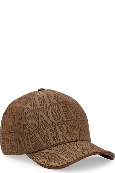 Versace for Men Versace All Over Logo Baseball Cap