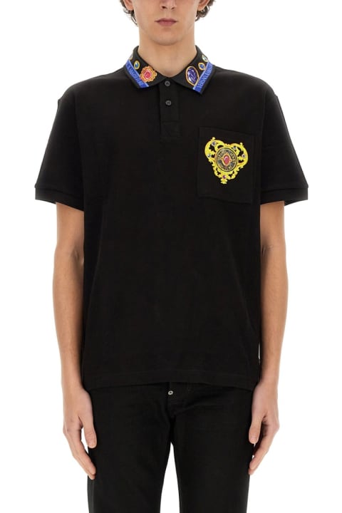 Versace Jeans Couture Topwear for Men Versace Jeans Couture Polo 'heart'