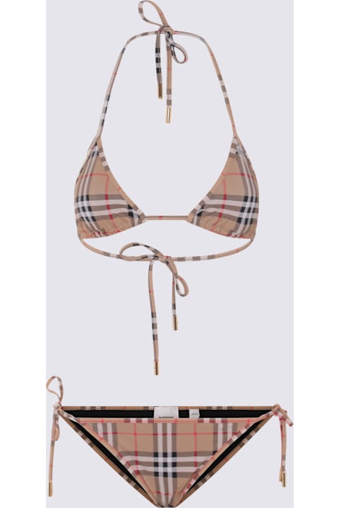 Homeware Burberry Archive Beige Ip Check Bikini Beachwear