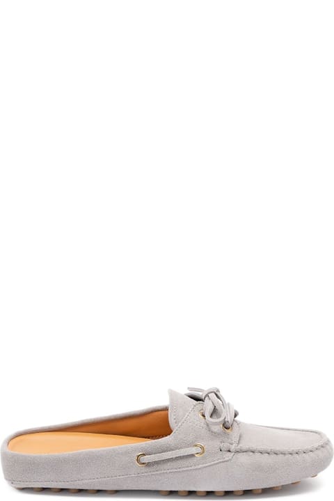 Tod's Suede Leather Sabot-loafers