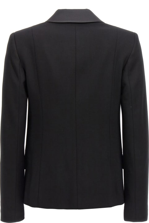 ウィメンズ Karl Lagerfeldのコート＆ジャケット Karl Lagerfeld 'punto' Single Breast Blazer
