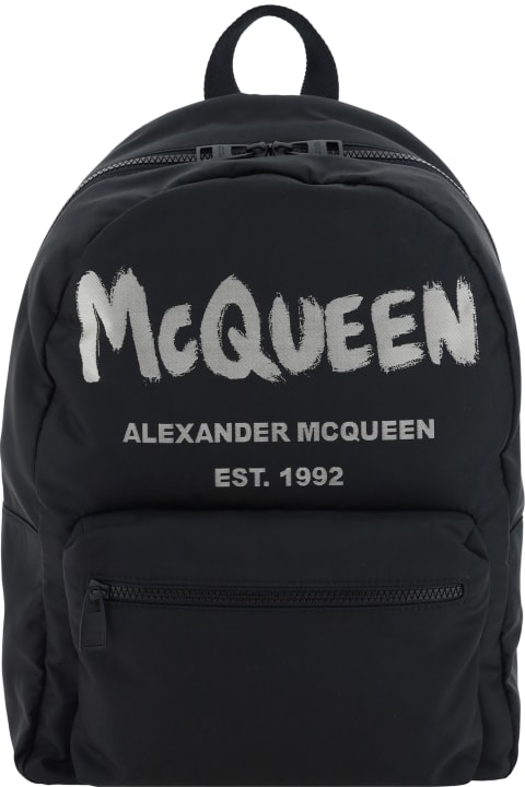 Alexander McQueen Backpacks for Men Alexander McQueen Metropolitan Backpack
