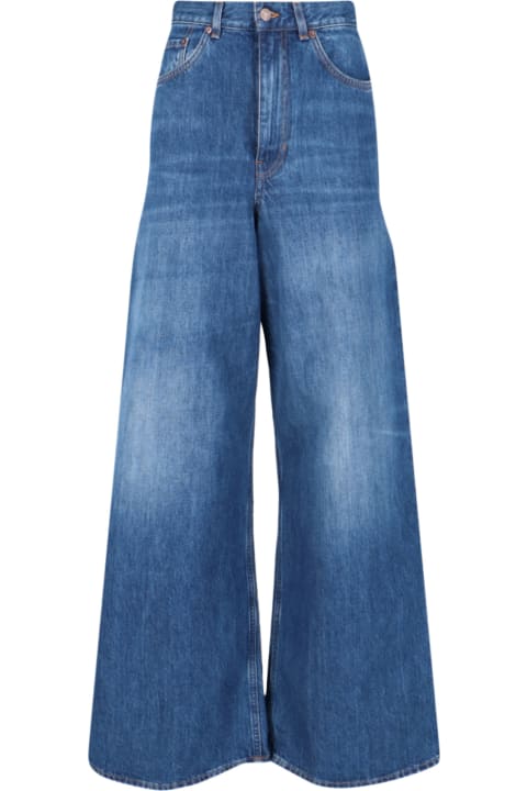 Fashion for Women Chloé Logo Wide Jeans