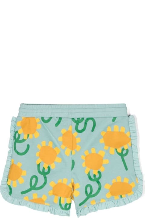 Stella McCartney Kids Bottoms for Boys Stella McCartney Kids Sunflower-printed Drawstring Shorts
