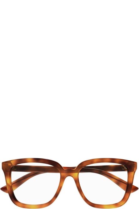 ウィメンズ Gucci Eyewearのアイウェア Gucci Eyewear Panthos Frame Glasses Glasses
