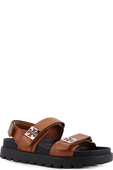 Tory Burch Mellow Low Leather Sandals